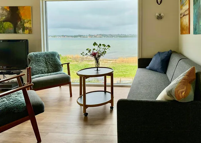 Holiday Home With Panoramic Views At Anslet Beach Tatil Evi Haderslev